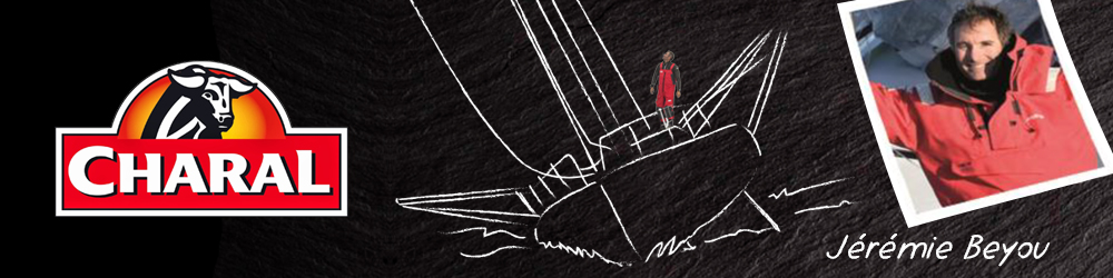 Charal et Jeremie Beyou dans le Vendee Globe