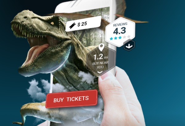 realite-augmentee sur smartphone - augmented reality